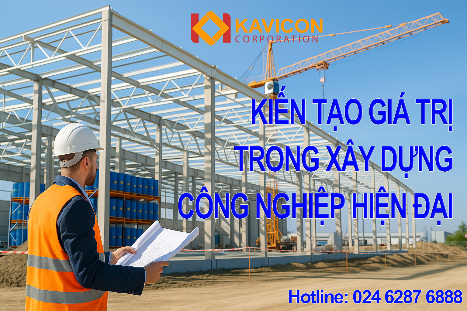 🏗️ KAVICON – HÀNH TRÌNH KIẾN TẠO GIÁ TRỊ TRONG XÂY DỰNG CÔNG NGHIỆP HIỆN ĐẠI