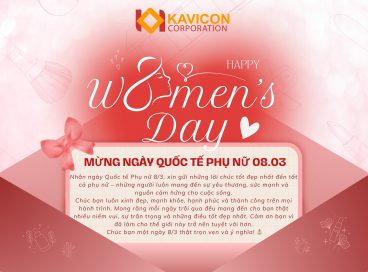 🌸 CHÚC MỪNG NGÀY QUỐC TẾ PHỤ NỮ 08/03 🌸 - Happy Women’s Day – Kavicon Corporation